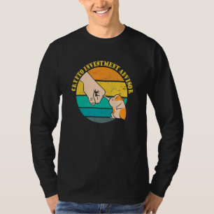 Krypto Investment Consultant Hamster I Cryptocurre T-Shirt