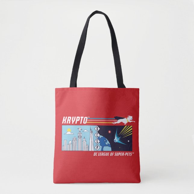 Krypto Outer-Space to Metropolis Tote Bag (Front)