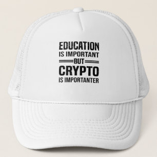 Krypto Saying Crypto Miner Trader Krypto Trucker Hat