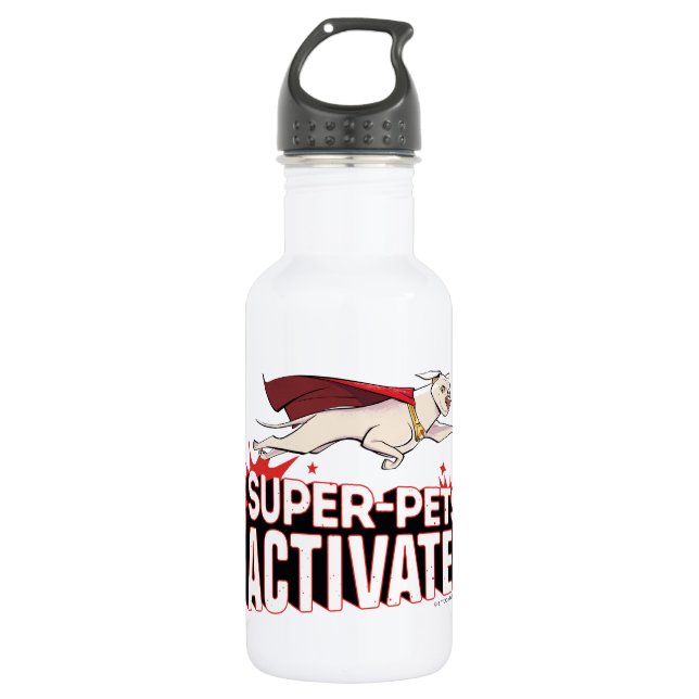 Krypto: Super-Pets Activate! 532 Ml Water Bottle (Front)