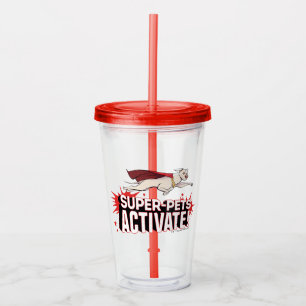 Krypto: Super-Pets Activate! Acrylic Tumbler