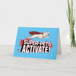 Krypto: Super-Pets Activate! Card
