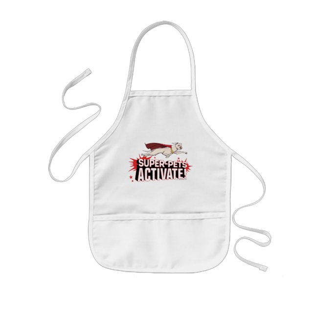 Krypto: Super-Pets Activate! Kids Apron (Front)