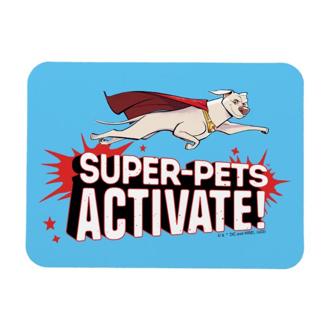 Krypto: Super-Pets Activate! Magnet (Horizontal)