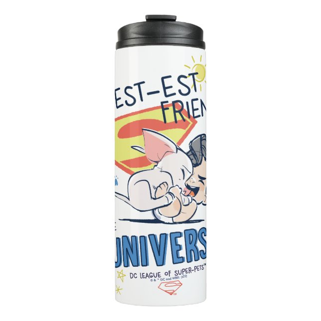 Krypto & Superman: Best-est Friend in the Universe Thermal Tumbler (Front)
