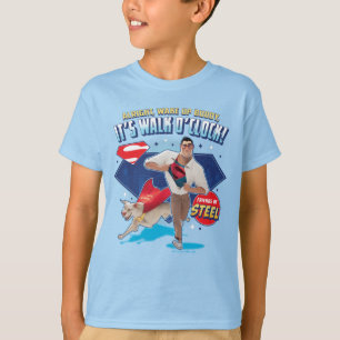 Krypto & Superman - It's Walk O'Clock! T-Shirt