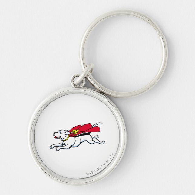 Krypto the dog key ring (Front)