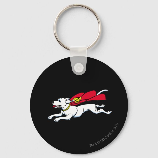 Krypto the dog key ring (Front)