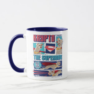 Krypto The Super-Dog Comic Panels Mug