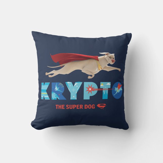 Krypto The Super-Dog Cushion (Front)