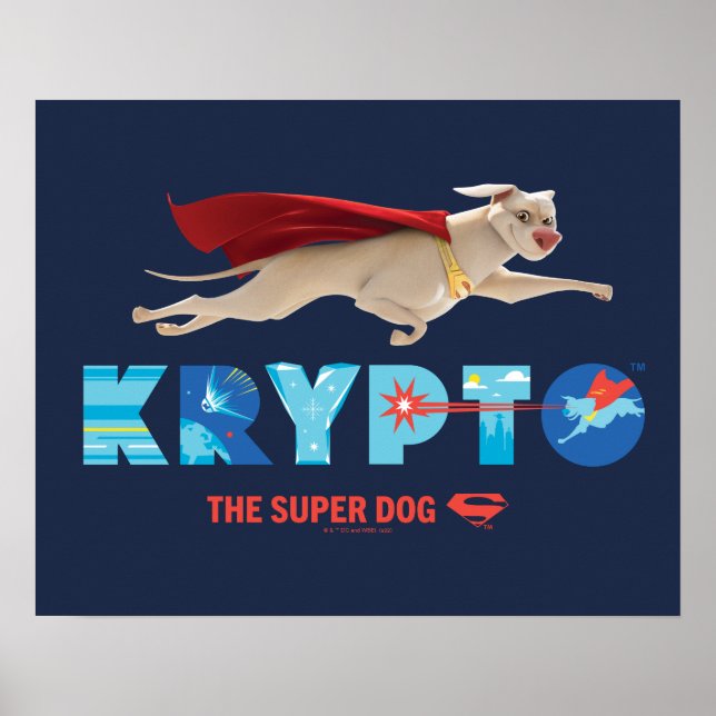 Krypto The Super-Dog Poster (Front)