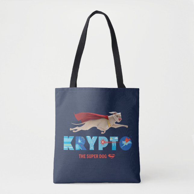Krypto The Super-Dog Tote Bag (Front)