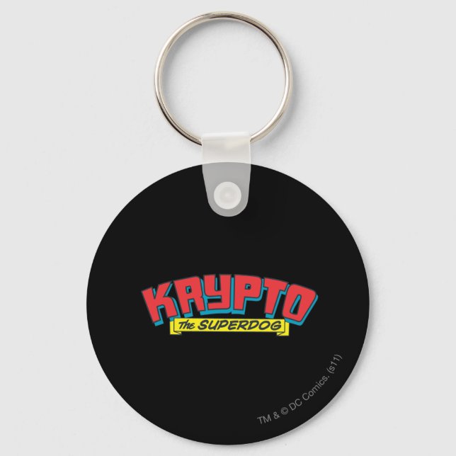 Krypto the superdog key ring (Front)