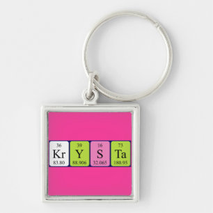 Krysta periodic table name keyring