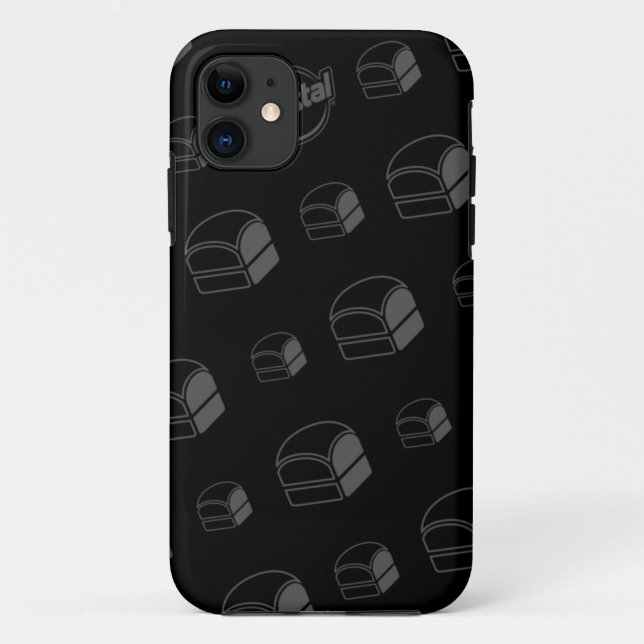 Krystal Burger iPhone Case (Back)