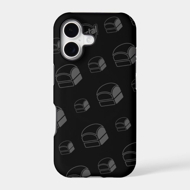 Krystal Burger iPhone Case (Back)