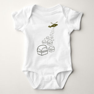 Krystal Helicopter Baby Bodysuit