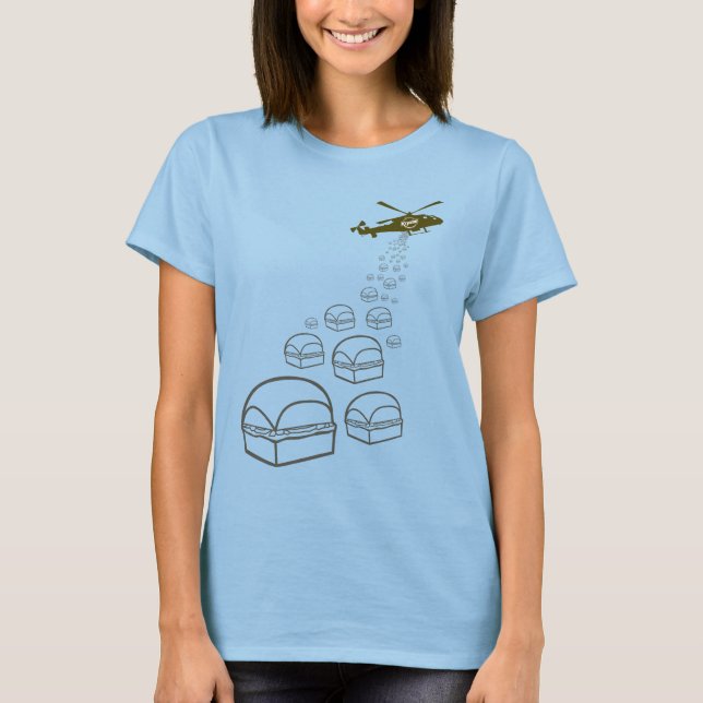 Krystal Helicopter T-Shirt (Front)