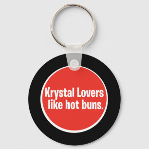 Krystal Hot Buns Key Ring