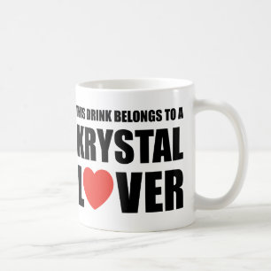 Krystal Lover Coffee Mug