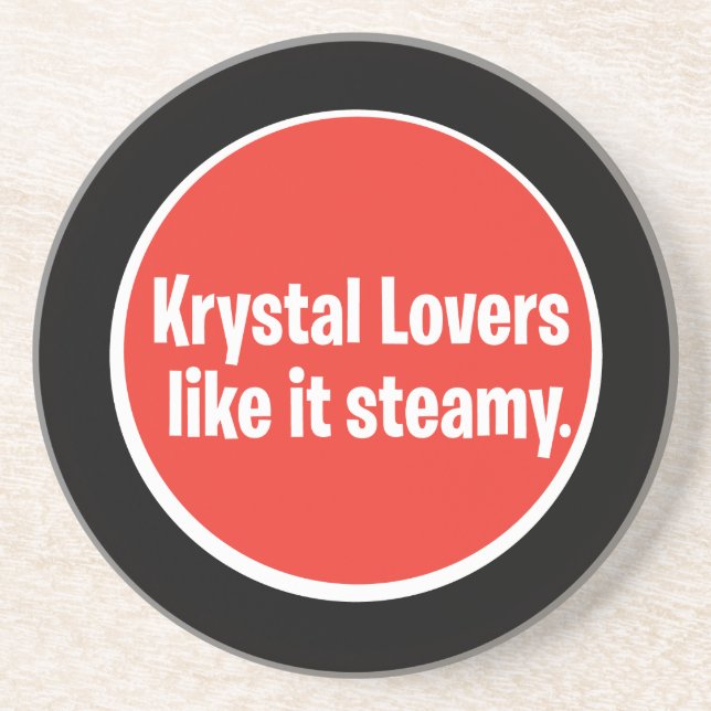 Krystal Lovers Coaster (Front)