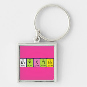 Krystina periodic table name keyring