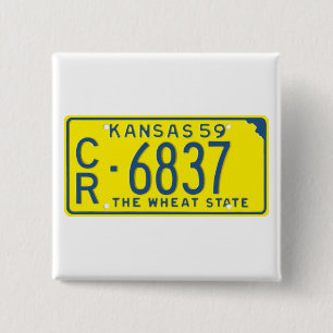 KS59 15 CM SQUARE BADGE