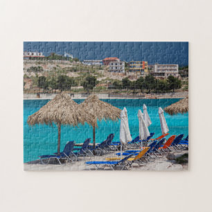 Ksamil, town beachfront jigsaw puzzle