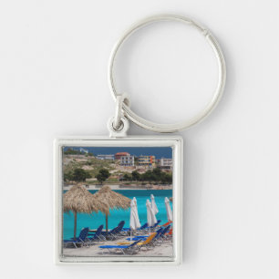Ksamil, town beachfront key ring