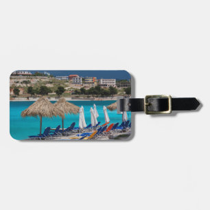 Ksamil, town beachfront luggage tag