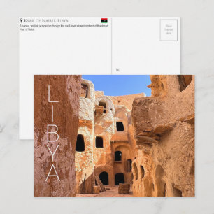 Ksar of Nalut, Libya Travel Postcard