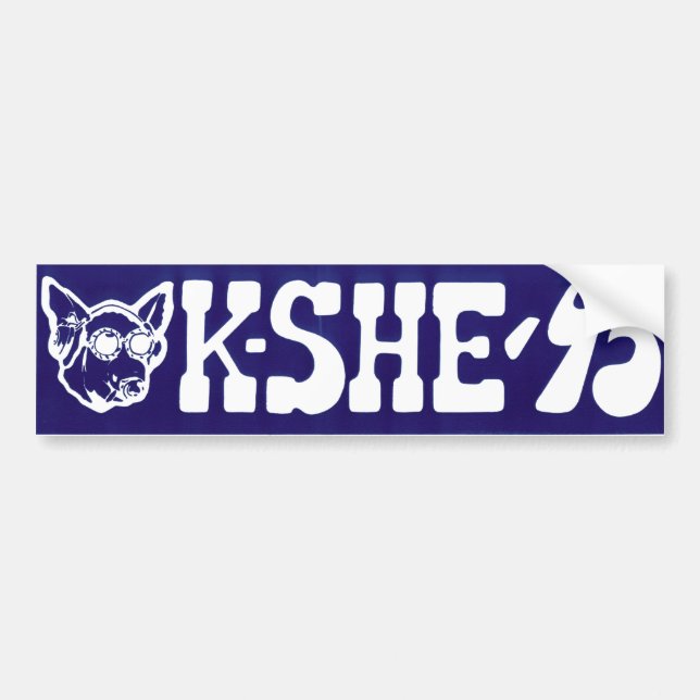 KSHE-95 Bumper Sticker (Front)