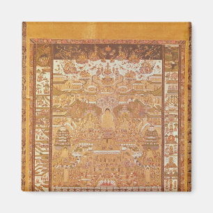 Kshitigarbha, Judge of Hell, from Dunhuang Magnet