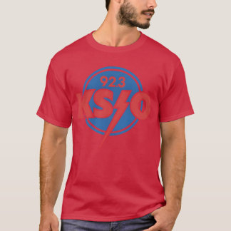 KSJO 92.3 Rock Radio Logo T-Shirt – Retro Bolt Des