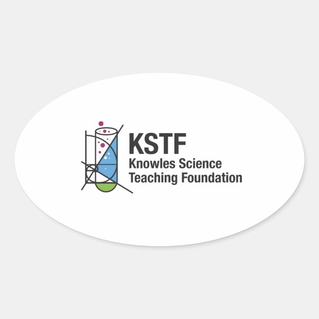 KSTF Oval Stickers (Front)