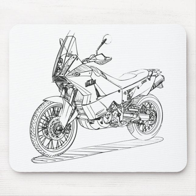 KT 990 Adventurer 2011 Mouse Mat (Front)