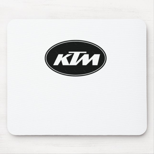 Ktm Logo Sticker  Mouse Mat (Front)