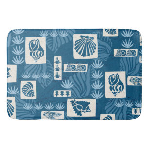 Kua Bay Hawaiian Undersea Shells Bath Mat