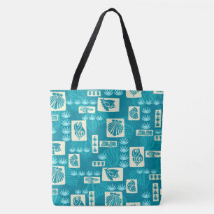 Kua Bay Hawaiian Undersea Shells Beach Bag