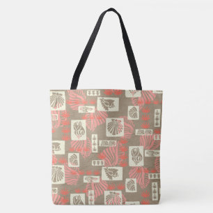Kua Bay Hawaiian Undersea Shells Beach Bag