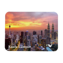 Kuala Lumpur - magnet by Velvet Escape