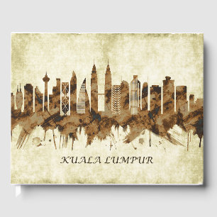 Kuala Lumpur Malaysia Cityscape Guest Book