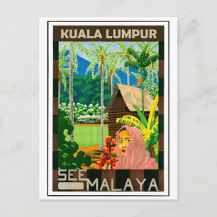 Kuala Lumpur, Malaysia Postcard