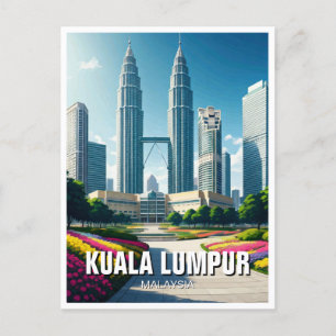 Kuala Lumpur Malaysia Postcard