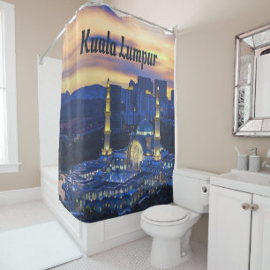 Kuala Lumpur Shower Curtain