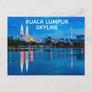 Kuala Lumpur Skyline Postcard