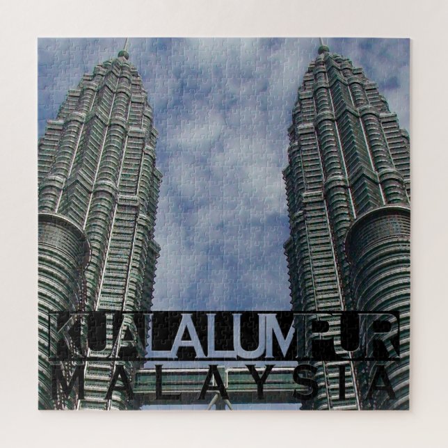 Kuala Lumpur Square Puzzle (Vertical)