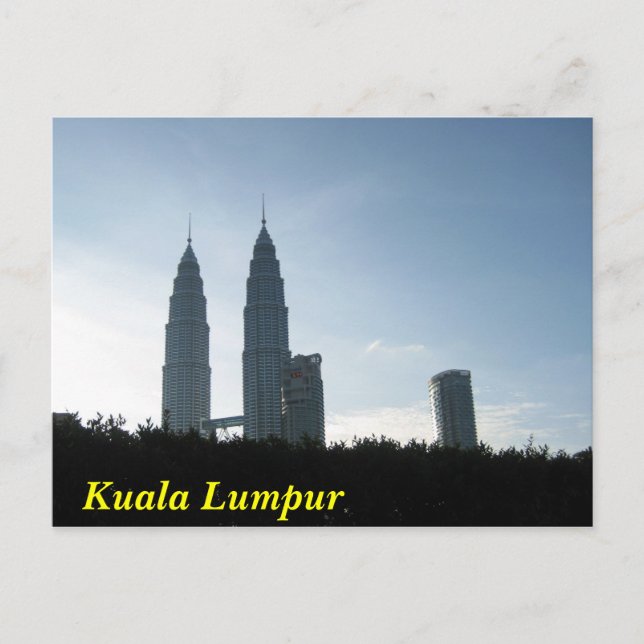 Kuala Lumpur Towers Postcard (Front)