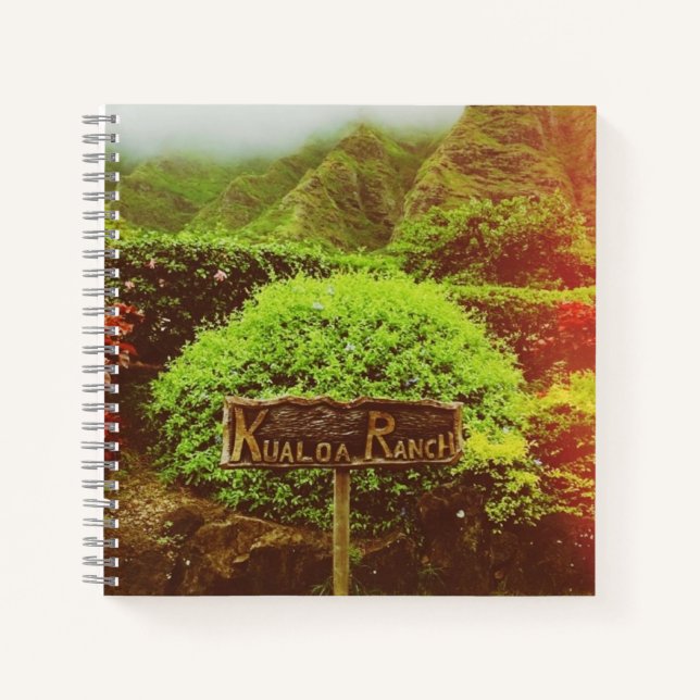 Kualoa Ranch Notebook (Front)