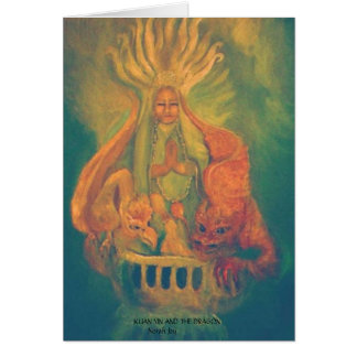 KUAN YIN AND THE DRAGON